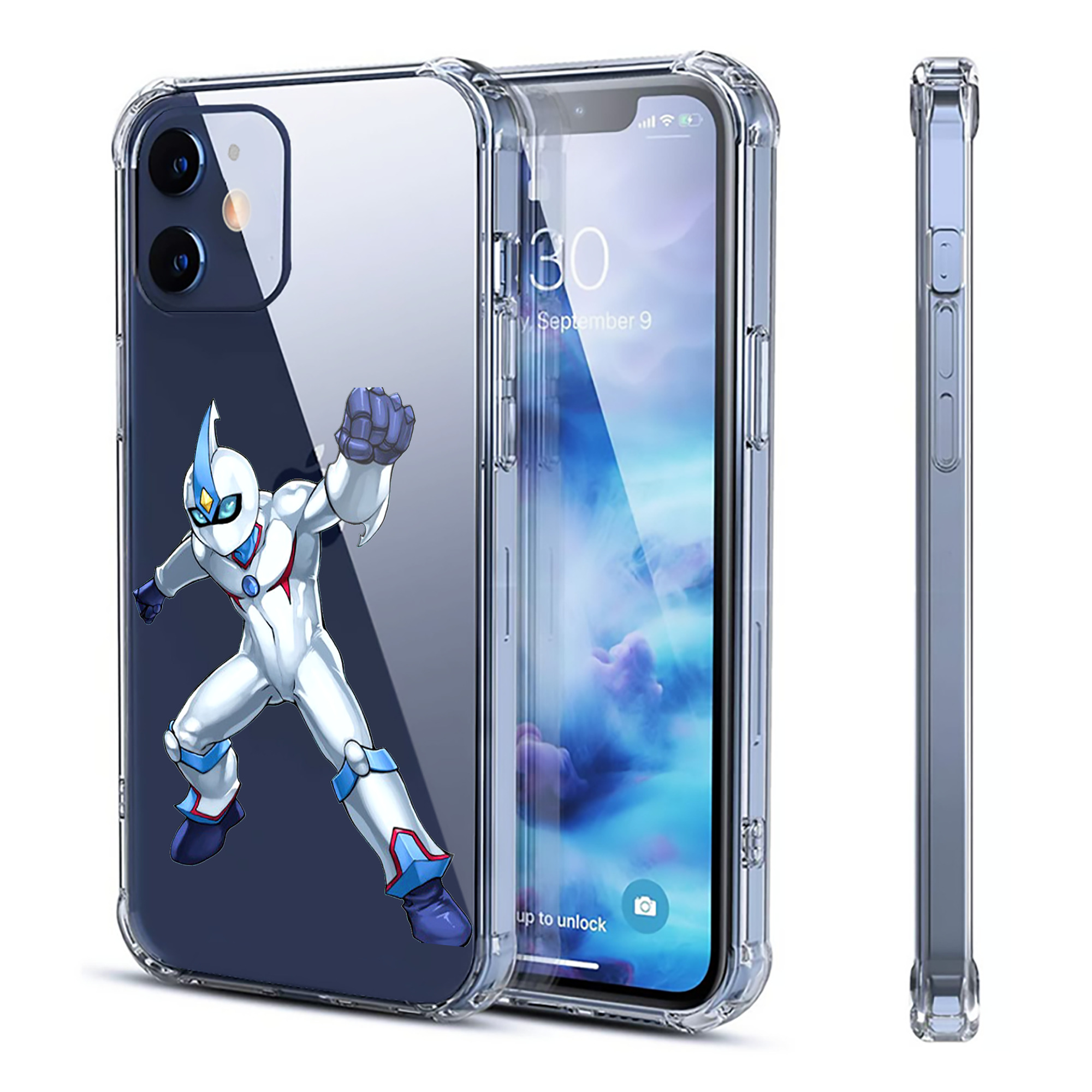 （画像用） 遊☆戯☆王 Yu-Gi-Oh! 【iPhone 12シリーズ対応】透明スマホケース（クリアソフトケース）